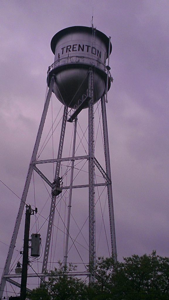 Oklahoma Water Tower Sandblasting and Painting Projects Cunningham Tank and Tower Services